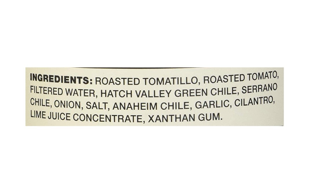 Salpica Salsa Verde with Charred Tomatillo   Glass Jar  454 grams